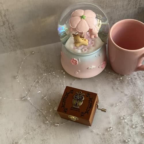 جعبه موزیکال چوبی هندلی کلاسیک- آهنگ you are my sunshine – در 10 طرح قابل انتخاب — تصویر ۵
