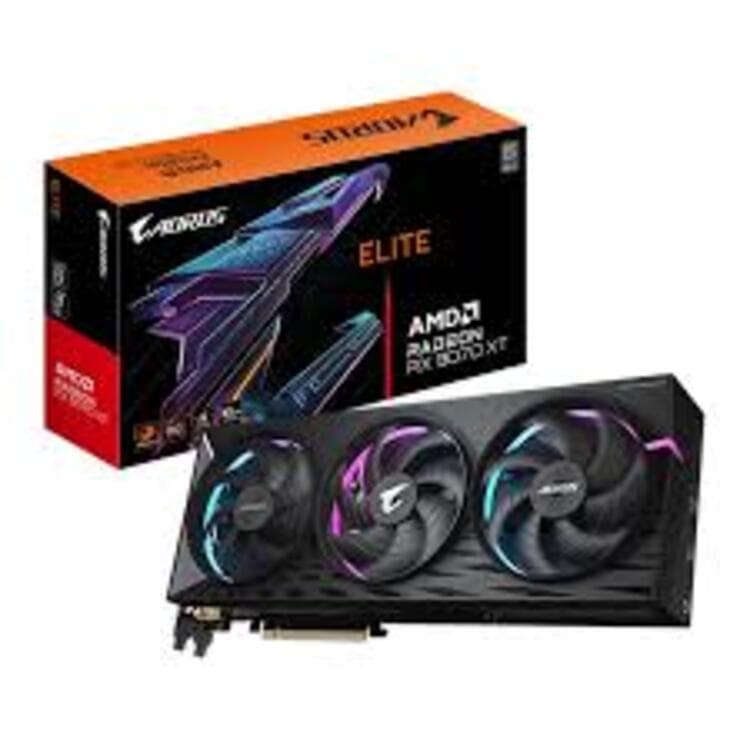 کارت گرافیک گیگابایت مدل Gigabyte AORUS Radeon RX 9070 XT ELITE 16G — تصویر ۶