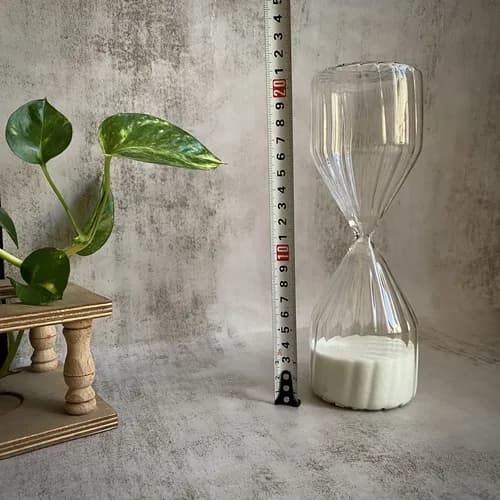 ساعت شنی کریستالی کلاسیک – 3 دقیقه ای – تک رنگ — تصویر ۹