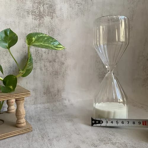 ساعت شنی کریستالی کلاسیک – 3 دقیقه ای – تک رنگ — تصویر ۴
