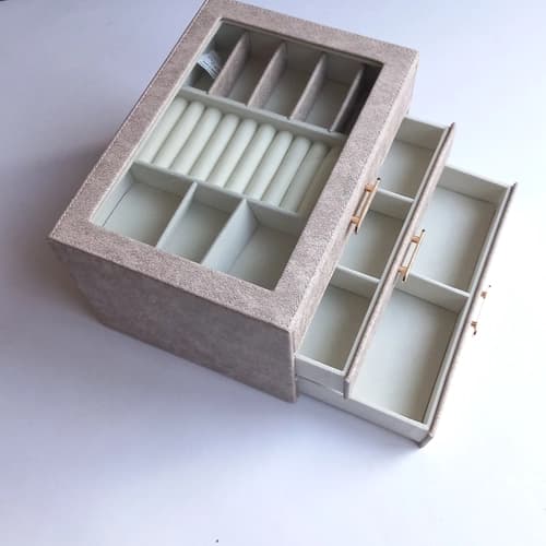 جعبه جواهرات دکوراتیو رومیزی- در 4 رنگ – وارداتی و کیفیت عالی — تصویر ۱۰