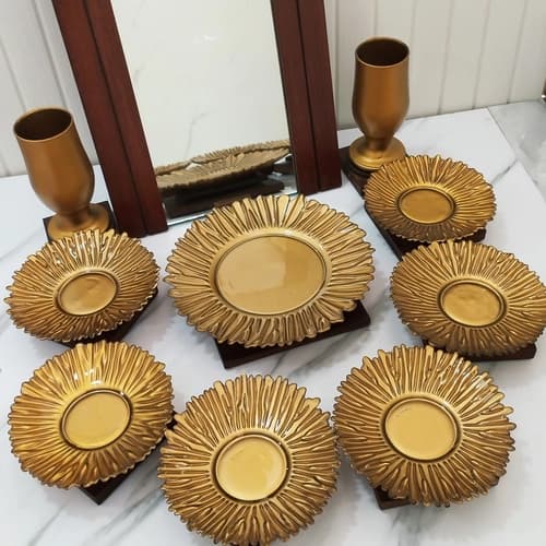 سفره هفت سین روی کنسول — تصویر ۸