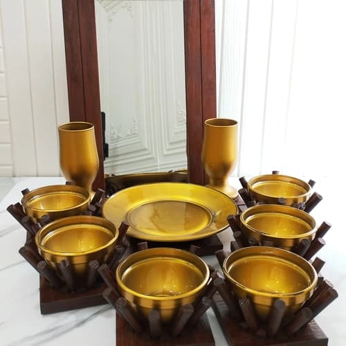 سفره هفت سین ساده و زیبا-10 پارچه — تصویر ۹