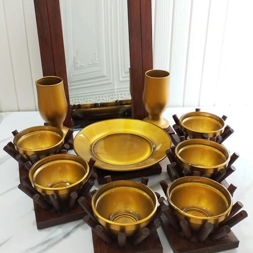 سفره هفت سین ساده و زیبا-10 پارچه — تصویر ۱۰