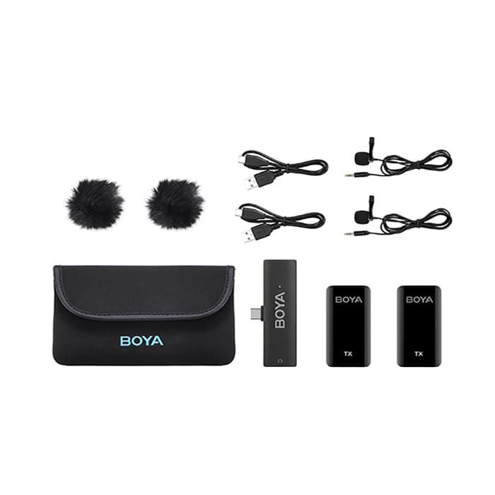 میکروفن بی‌سیم یقه‌ای بویا BOYA BY-XM6 S6 Wireless Microphone ا BOYA BY-XM6 S6 — تصویر ۱۱