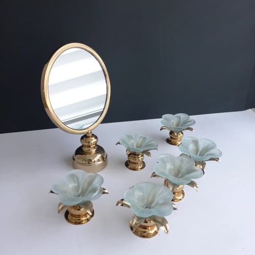 سفره هفت سین ساده و زیبا – مینیمال – 7 پارچه طرح گل — تصویر ۱۰