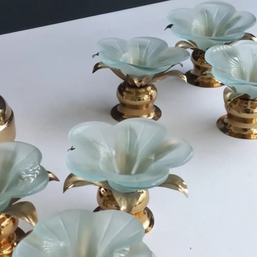 سفره هفت سین ساده و زیبا – مینیمال – 7 پارچه طرح گل — تصویر ۵