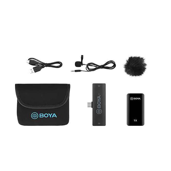 میکروفن بی‌سیم یقه‌ای بویا BOYA BY-XM6 S4 Wireless Microphone ا BOYA BY-XM6 S4 — تصویر ۲