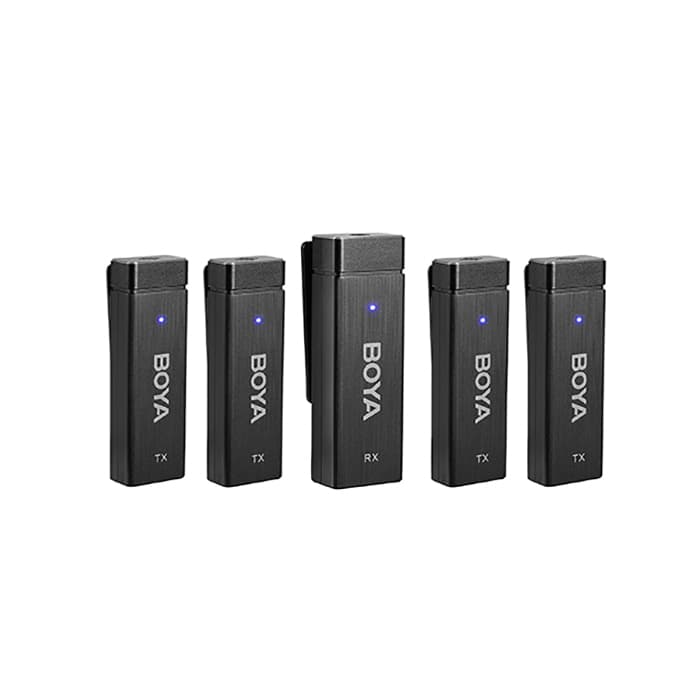 میکروفون بی سیم بویا BOYA BY-W4 Wireless Microphone ا BOYA BY-W4 Wireless Microphone — تصویر ۱۱