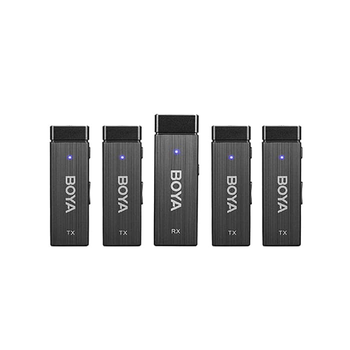 میکروفون بی سیم بویا BOYA BY-W4 Wireless Microphone ا BOYA BY-W4 Wireless Microphone — تصویر ۶