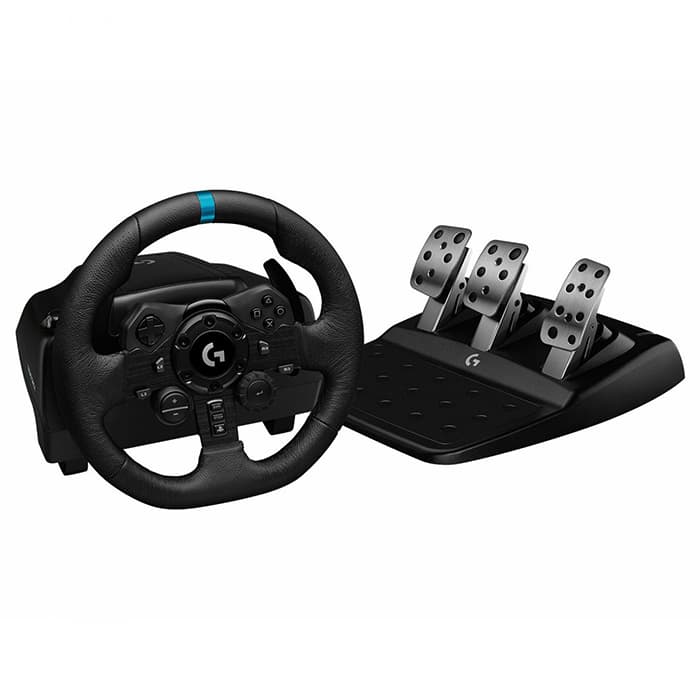 فرمان بازی لاجیتک مدل G923 برای پلی استیشن و کامپیوتر ا Logitech G923 Racing Wheel and Pedals for playstation — تصویر ۸
