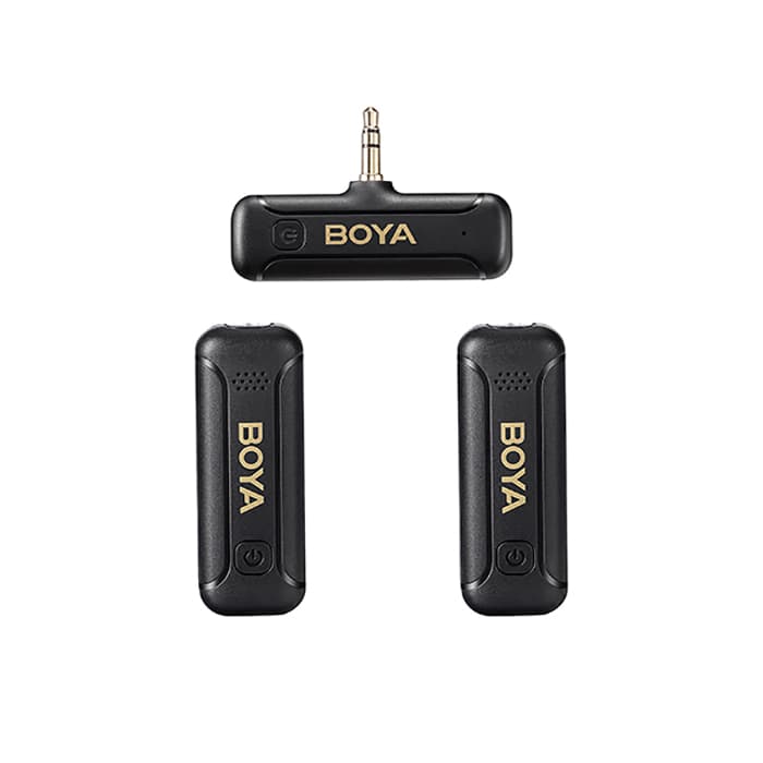 میکروفون بی سیم یقه ای بویا BOYA BY-WM3T2-M2 3.5mmTRS ا BOYA BY-WM3T2-M2 — تصویر ۴