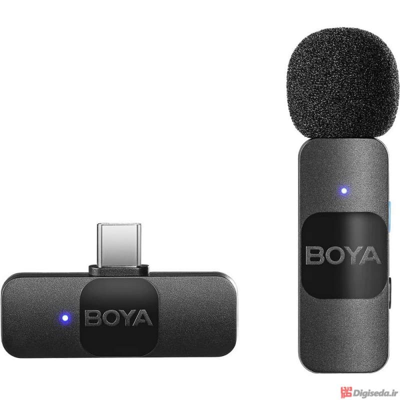 میکروفون بی سیم بویا مدل BY- V10 ا Boya Ultracompact 2.4GHz Wireless Microphone System BY- V10 — تصویر ۷