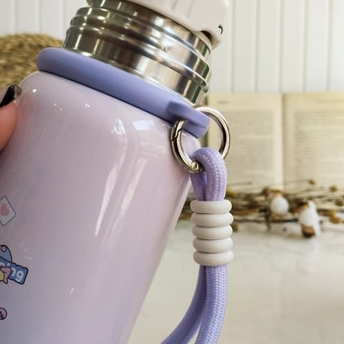 تراول ماگ 450 میلی لیوان دار-وارداتی و باکیفیت — تصویر ۸