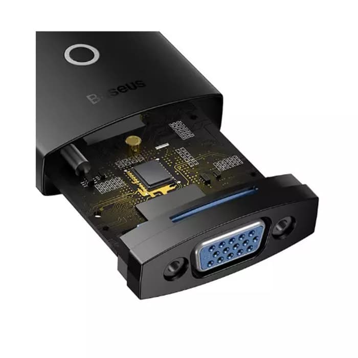 تبدیل HDMI به VGA با پورت AUX و micro-USB مدل Baseus Lite Series Adapter WKQX0101 | Baseus Lite Series Adapter WKQX0101 — تصویر ۵