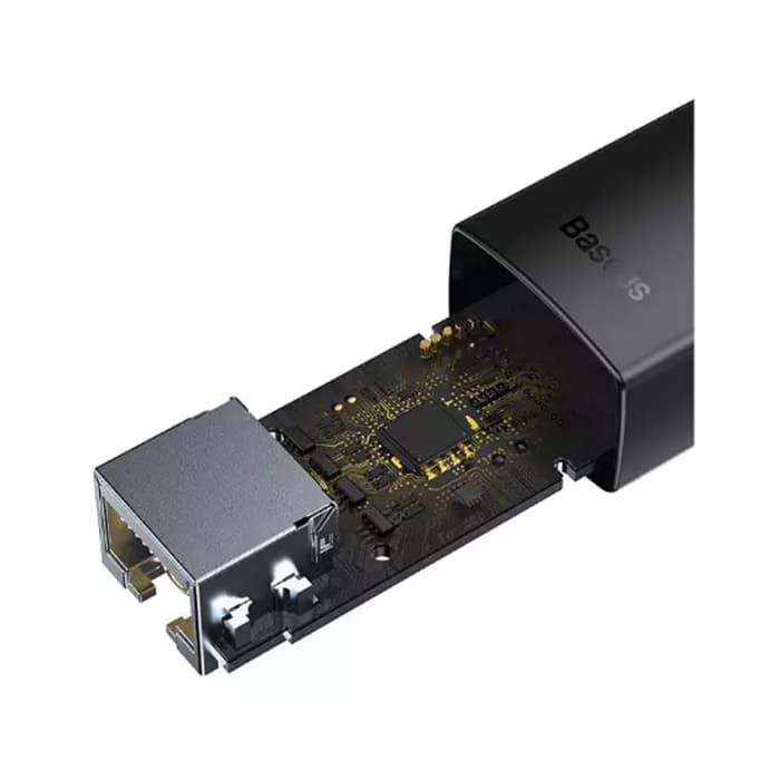 تبدیل USB به LAN بیسوس مدل Baseus Lite Series Ethernet Adapter USB-A to RJ45 (1000Mbps) WKQX0001 | Baseus Lite Series Ethernet Adapter USB-A to RJ45 (1000Mbps) WKQX0001 — تصویر ۵