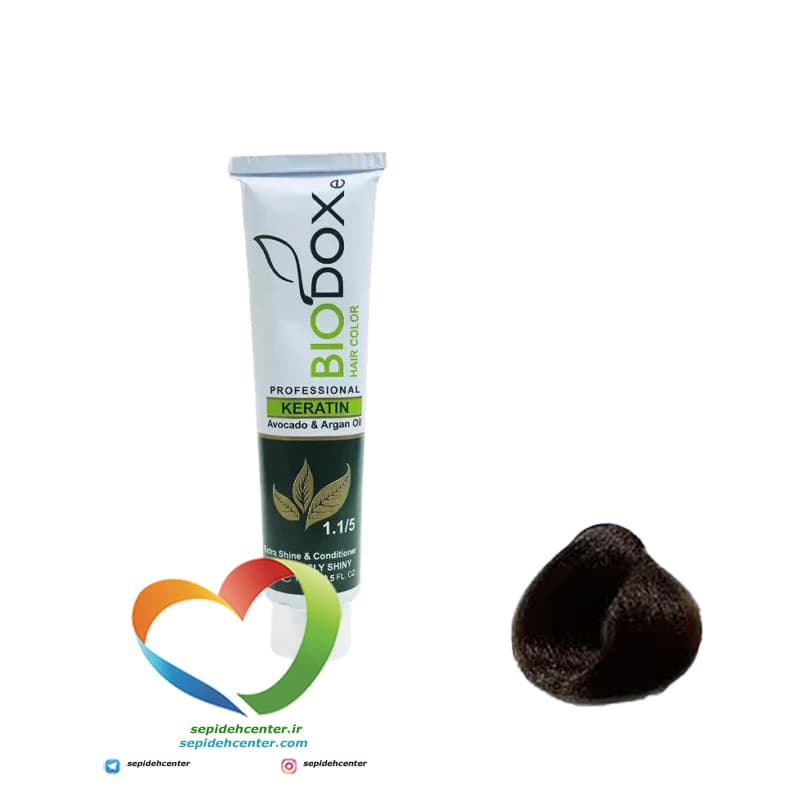 رنگ موی حرفه ای بیوداکس شماره BC120 کاپوچینو BioDox COLOR cappuccino
