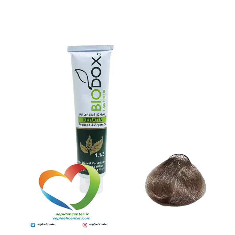 رنگ موی حرفه ای بیوداکس شماره BC112 شامپاینی BioDox COLOR Champainge — تصویر ۵