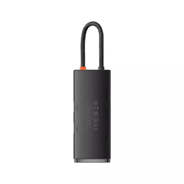 هاب ۶ پورت بیسوس مدل Baseus Lite Series WKQX0501 با کابل Type-C — تصویر ۲