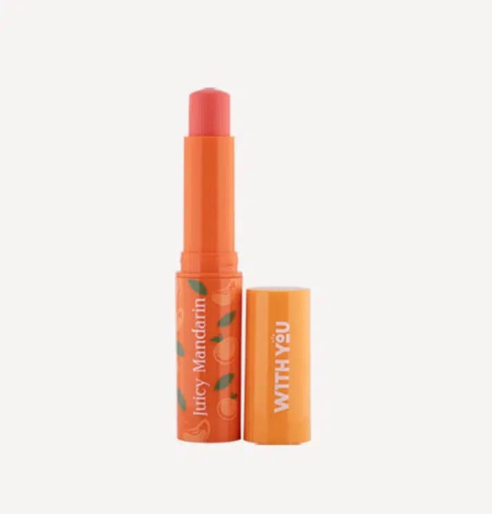 بالم لب نرم کننده لب Juicy Mandarin با رایحه نارنگی ویت یو WithYou — تصویر ۲