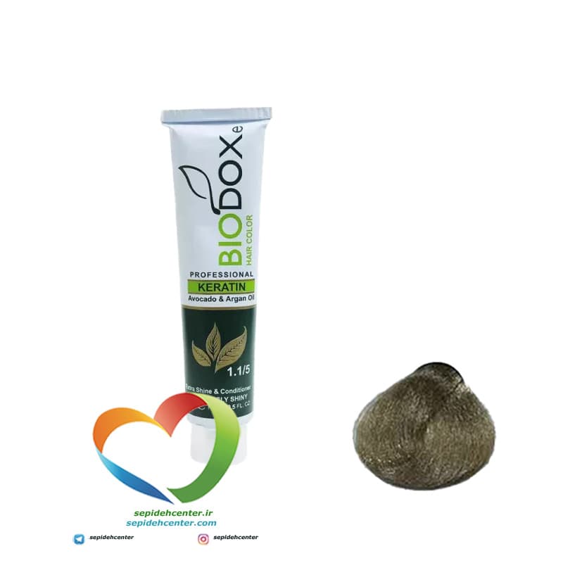 رنگ موی حرفه ای بیوداکس شماره BC60 صنوبری BioDox COLOR Polar — تصویر ۵