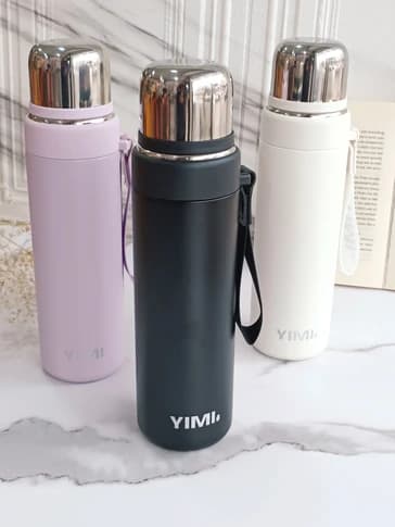 فلاسک استیل درب پیچی yimi — تصویر ۹