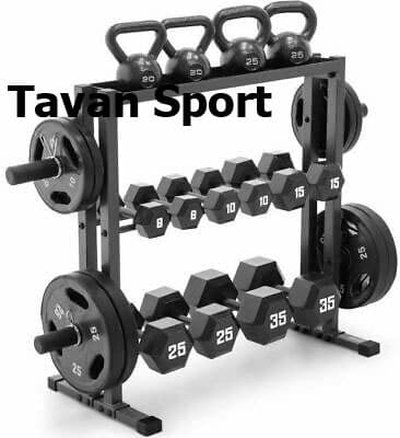 رک دمبل ترکیبی کتل بل