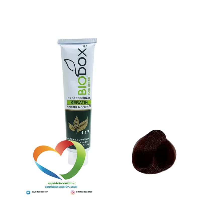 رنگ موی حرفه ای بیوداکس شماره K5 بلوند مسی تیره 6.4 BioDox COLOR Dark Copper Blonde — تصویر ۵