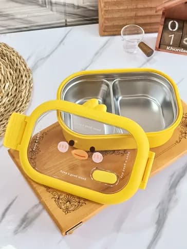 ظرف غذا گرم نگهدارنده استیل طرح اردک