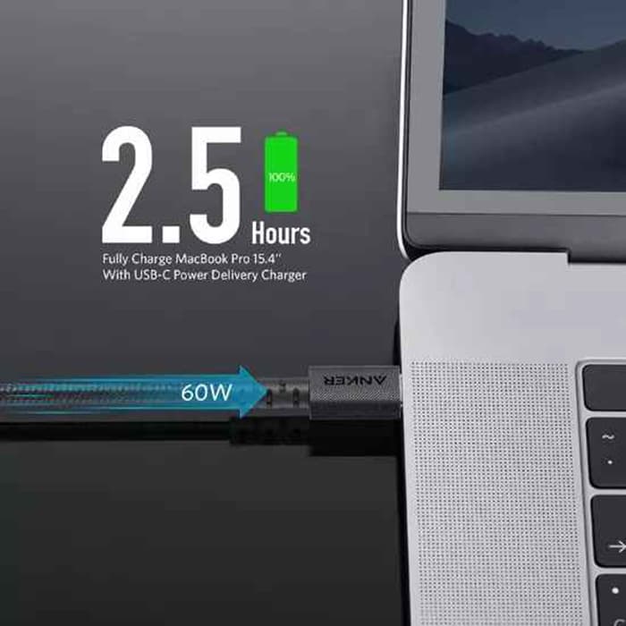 کابل ۱.۸ متری USB-C به USB-C انکر مدل Anker PowerLine Select+ A8033 | Anker PowerLine Select+ A8033 — تصویر ۴
