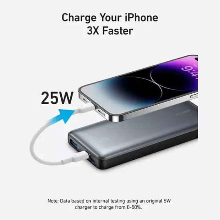پاوربانک ۱۰۰۰۰ میلی‌آمپر ۲۵ واتی انکر مدل Anker 533 Power Bank PowerCore A1249H11 | Anker 533 Power Bank PowerCore A1249H11 — تصویر ۷