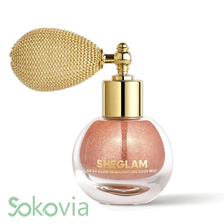 بادی میست شیگلم مدل GO GO GLOW رنگ Crimson Sparkle — تصویر ۲