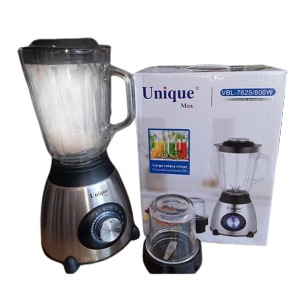 مخلوط کن 2 کاره 800 وات یونیک مکس مدل VBL-7625 — تصویر ۳