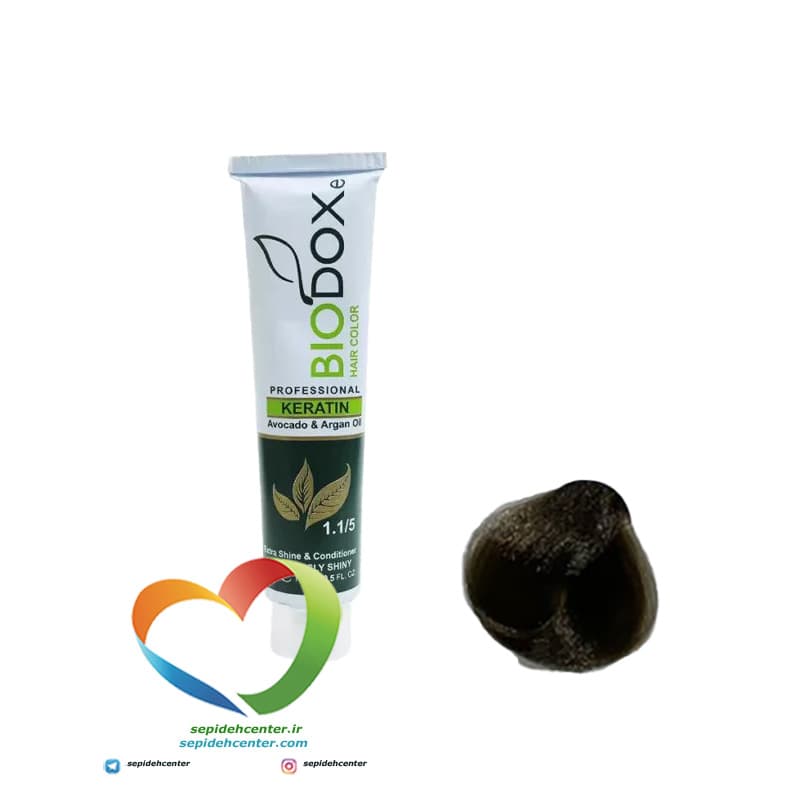 رنگ موی حرفه ای بیوداکس شماره M8 بلوند زیتونی خیلی روشن 9.2 BioDox COLOR Extra Matt Light Blonde — تصویر ۵
