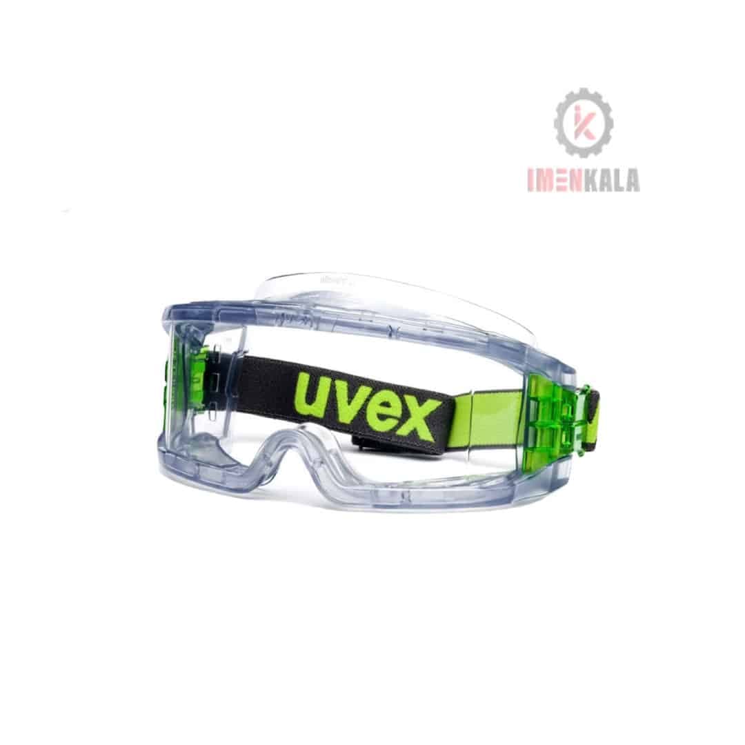 عینک ایمنی گاگل ضد بخار یووکس ultravision سری ۹۳۰۱۱۰۵ — تصویر ۳