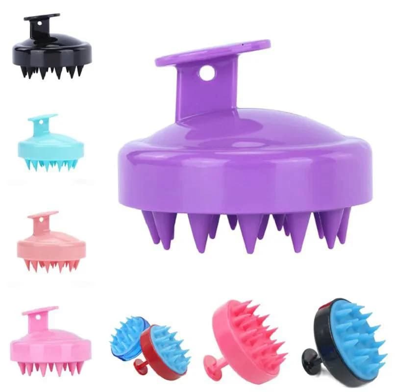برس سرشور و ماساژور سر سیلیکونی|Head brush and silicone head massager