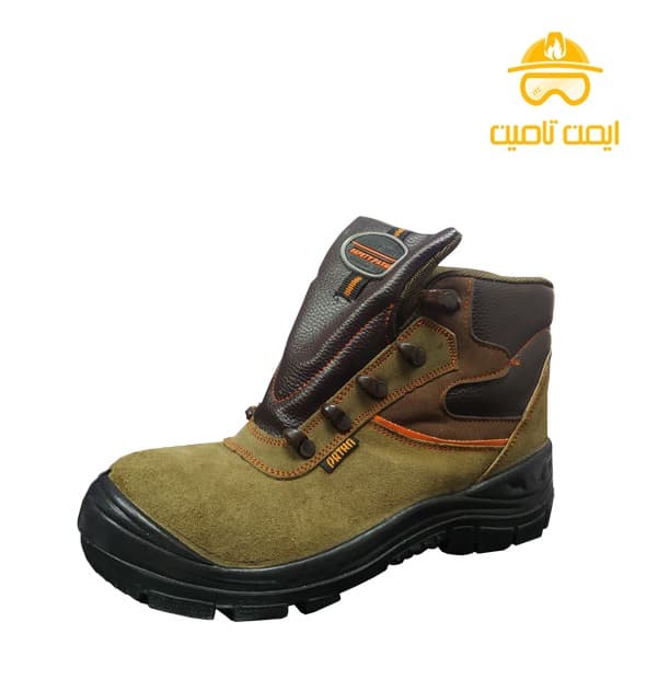 کفش ایمنی پاتن مدل مارکو خاکی — تصویر ۹