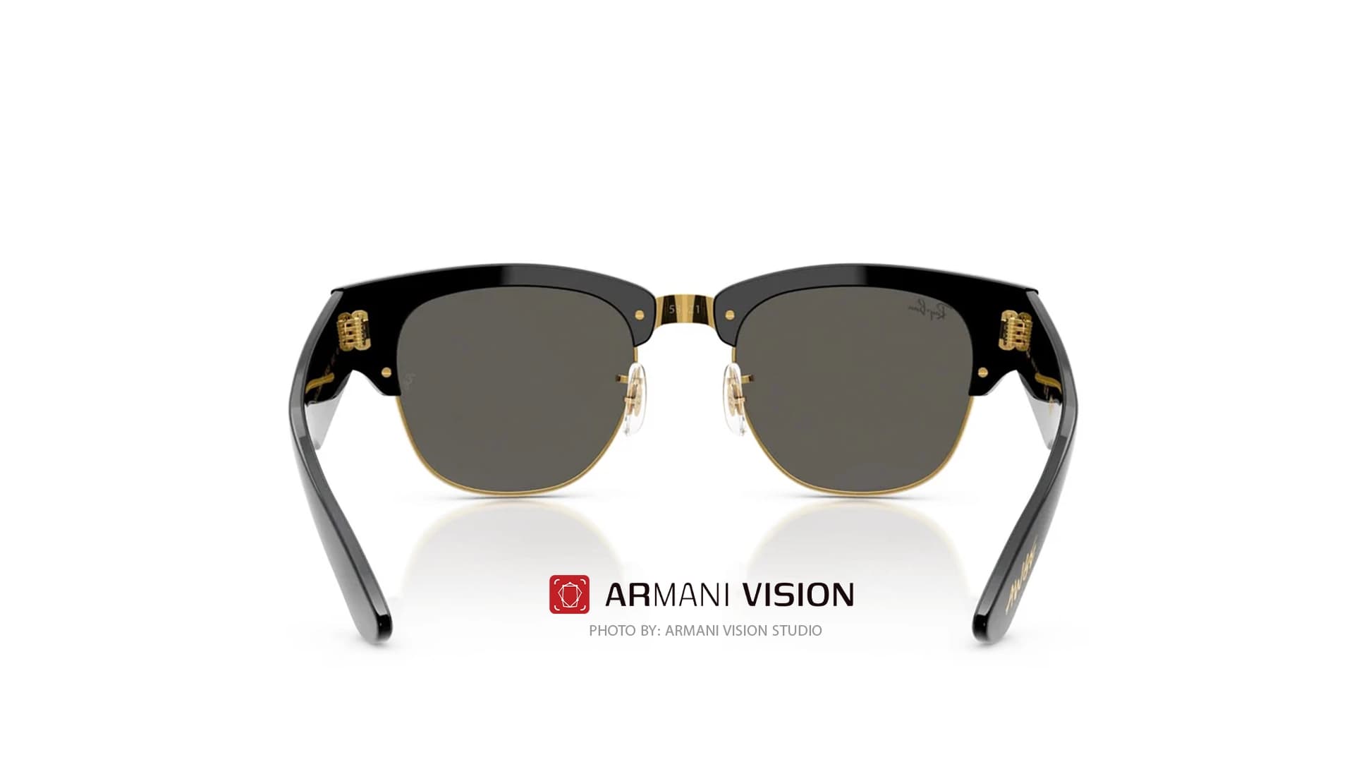 عینک ری بن RAYBAN -MEGA CLUBMASTER -ASAP ROCKY-RB 0316S – 6826J5 — تصویر ۹