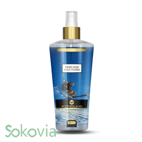 بادی اسپلش مردانه وودلایک مدل Vercase Pour Homme