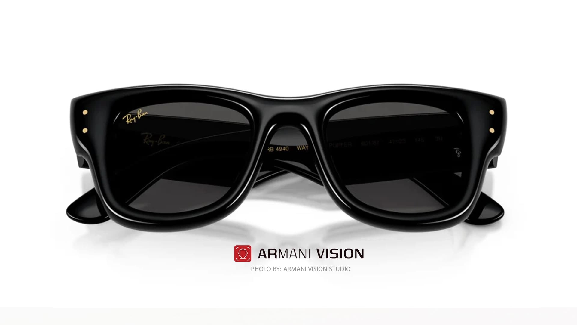عینک ری بن RAYBAN – WAYFARER PUFFER- RB 4940 – 60187 — تصویر ۱۲