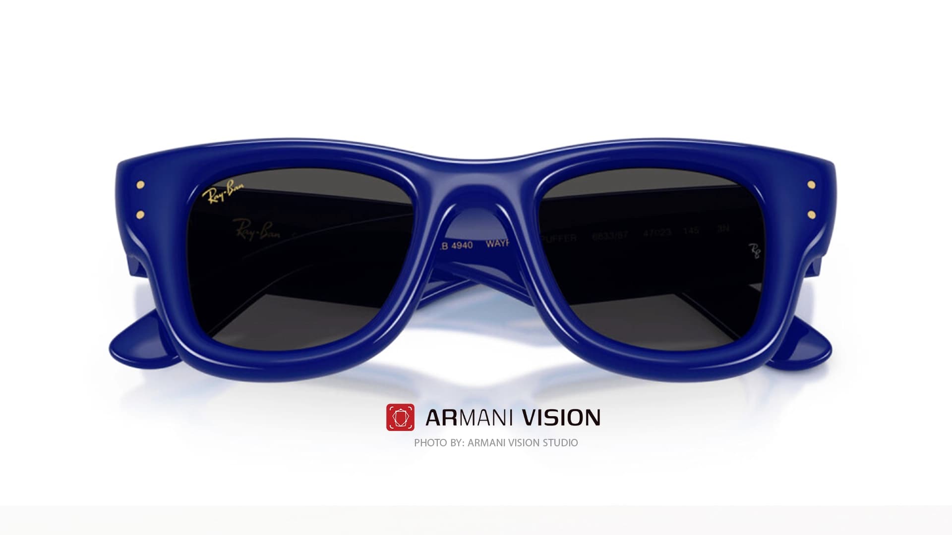 عینک ری بن RAYBAN – WAYFARER PUFFER- RB 4940 – 683387 — تصویر ۶