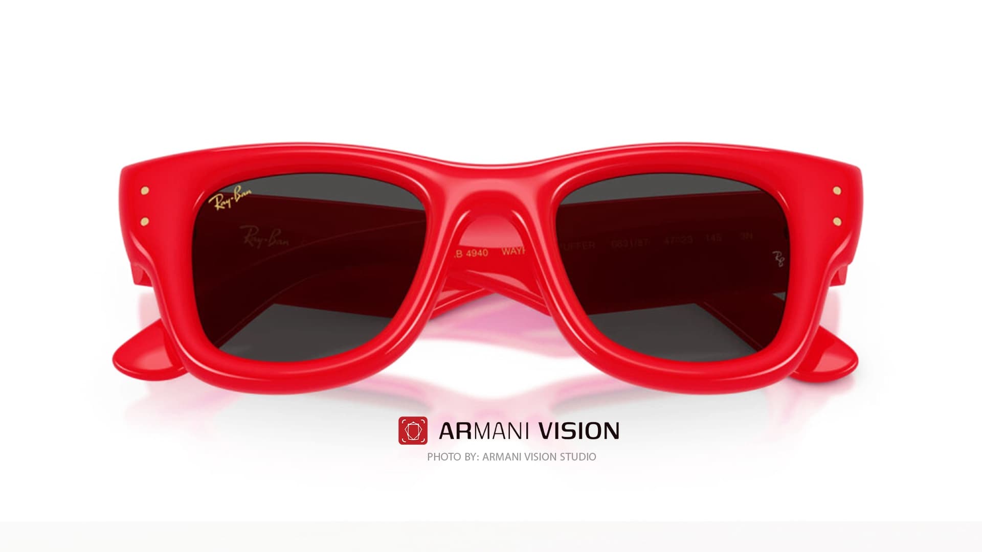 عینک ری بن RAYBAN – WAYFARER PUFFER- RB 4940 – 683187 — تصویر ۶