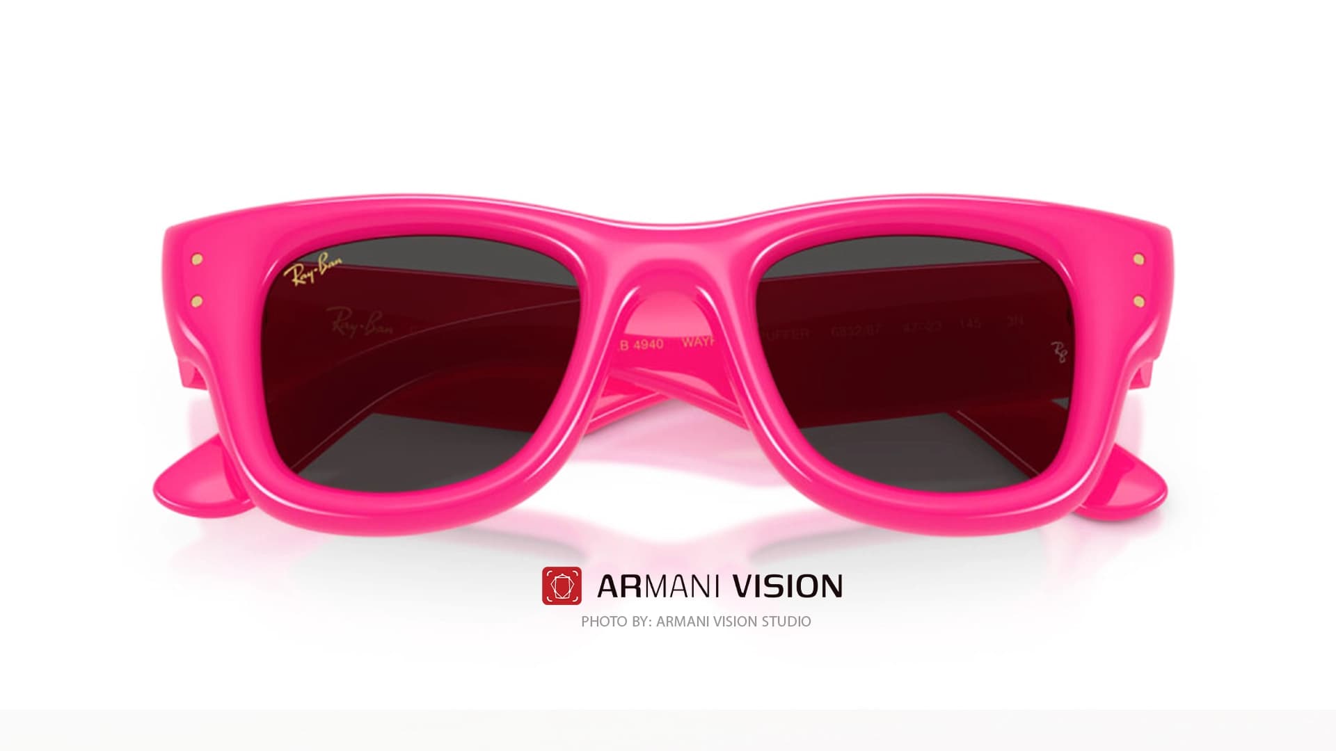عینک ری بن RAYBAN – WAYFARER PUFFER- RB 4940 – 683287 — تصویر ۱۲