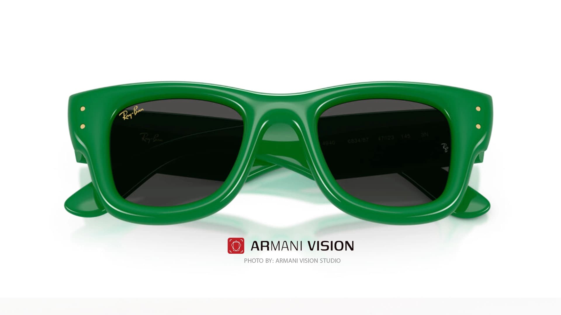عینک ری بن RAYBAN – WAYFARER PUFFER- RB 4940 – 683487 — تصویر ۶