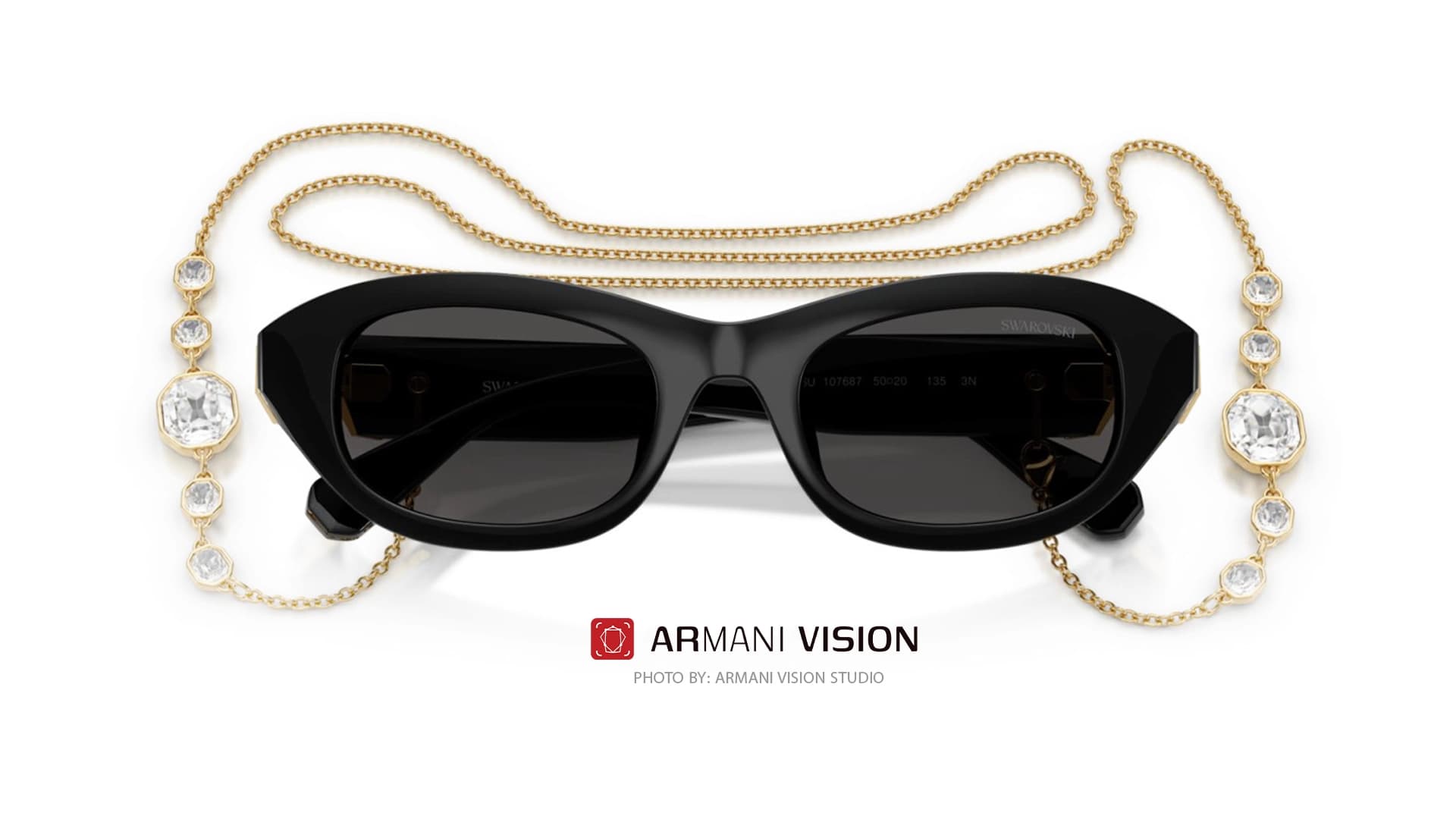 عینک سواروفسکی SWAROVSKI – NEW COLLECTION – SK 6036U – 107687 — تصویر ۱۲