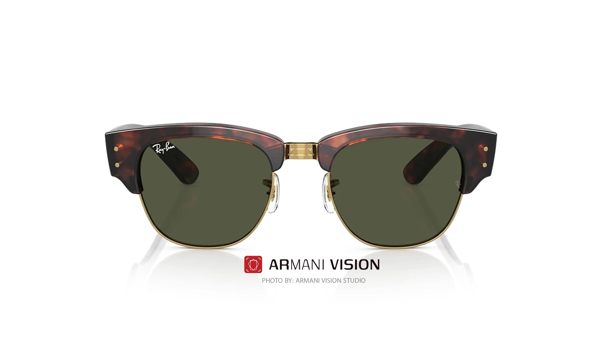 عینک ری بن RAYBAN – MEGA CLUBMASTER -RB 0316S -990/31 — تصویر ۲