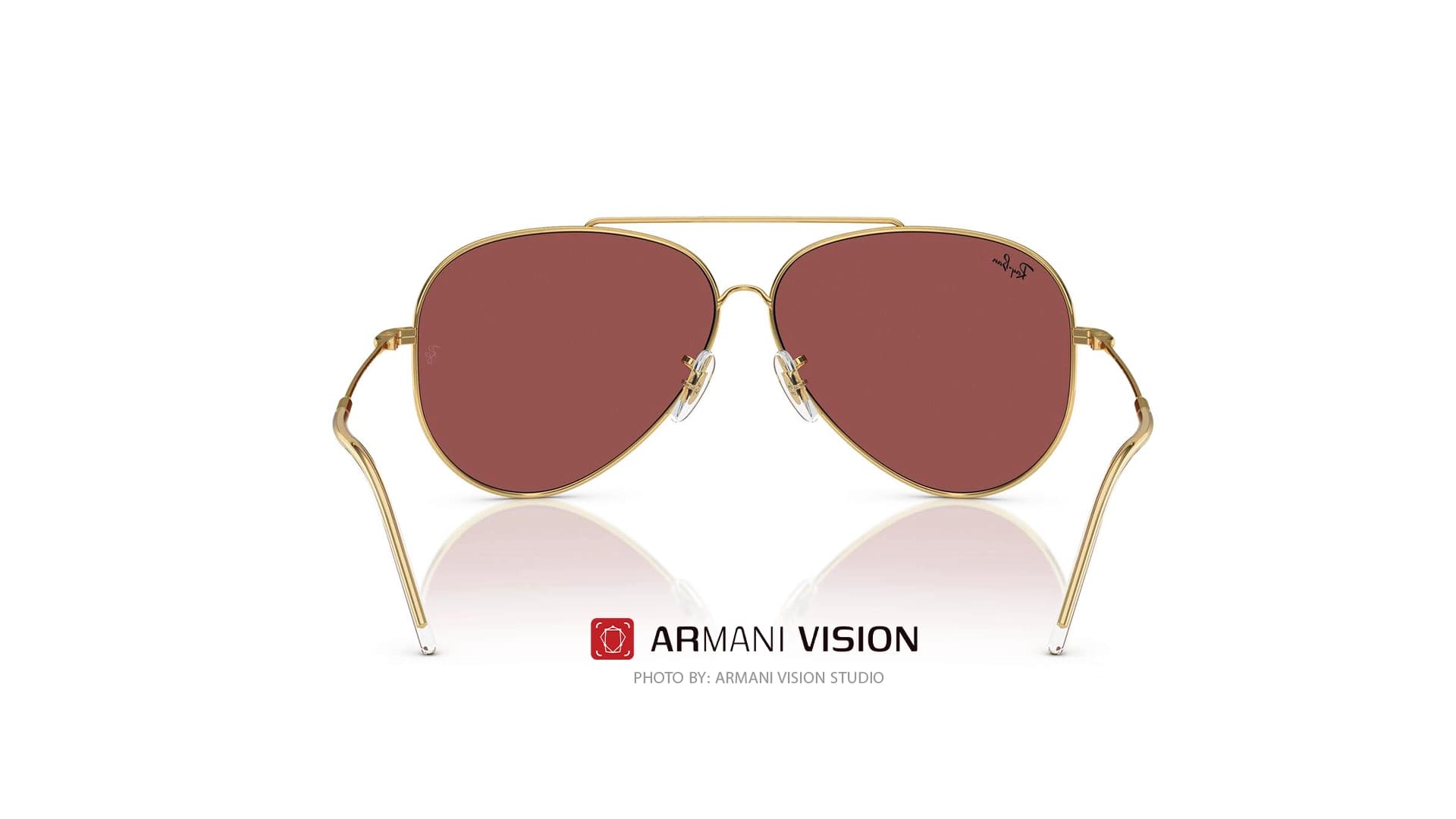 عینک ری بن RAYBAN – AVIATOR Reverse – RBR 0101S – 001/69 — تصویر ۸