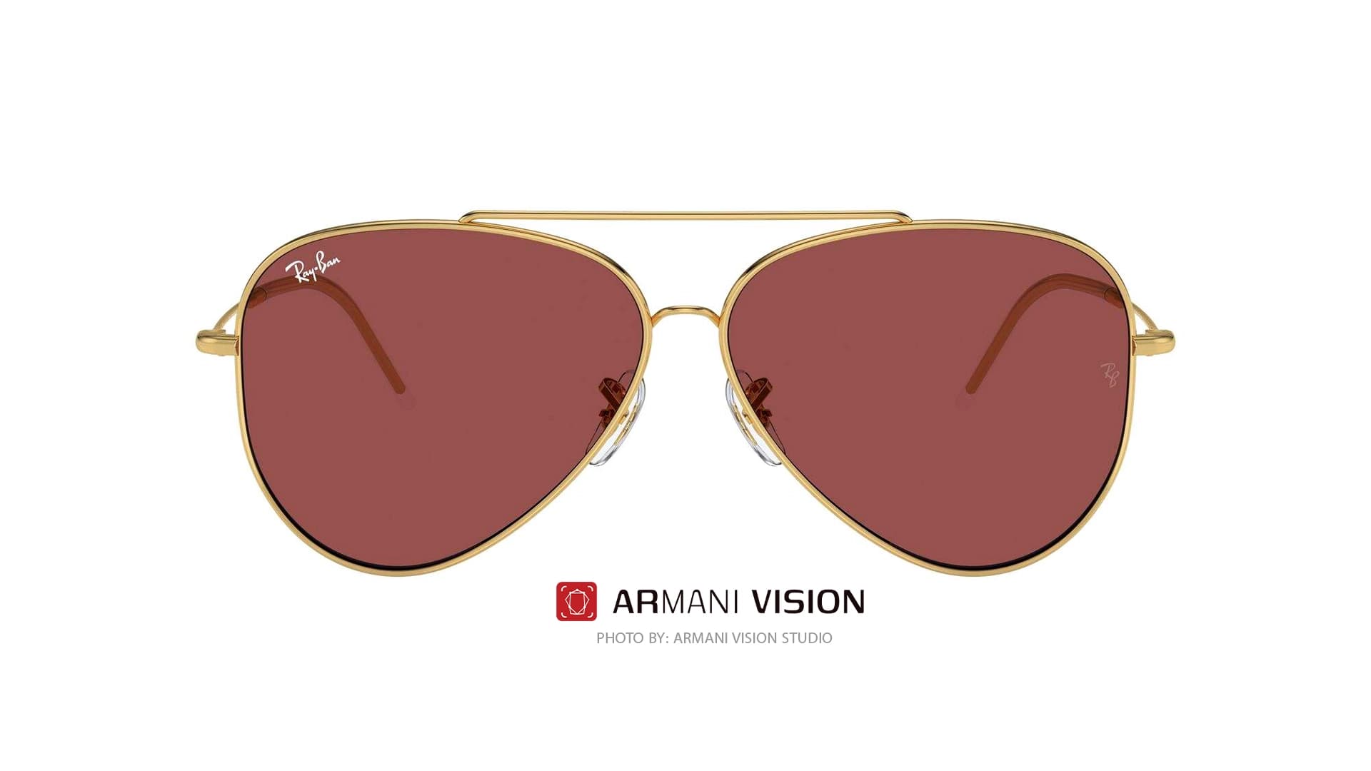عینک ری بن RAYBAN – AVIATOR Reverse – RBR 0101S – 001/69 — تصویر ۷