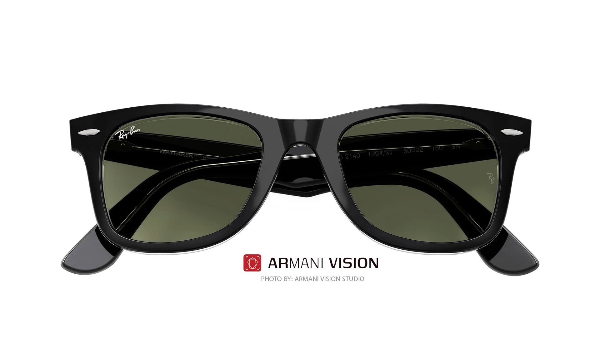عینک ری بن RAYBAN – WAYFARER – RB 2140S -129431 — تصویر ۶
