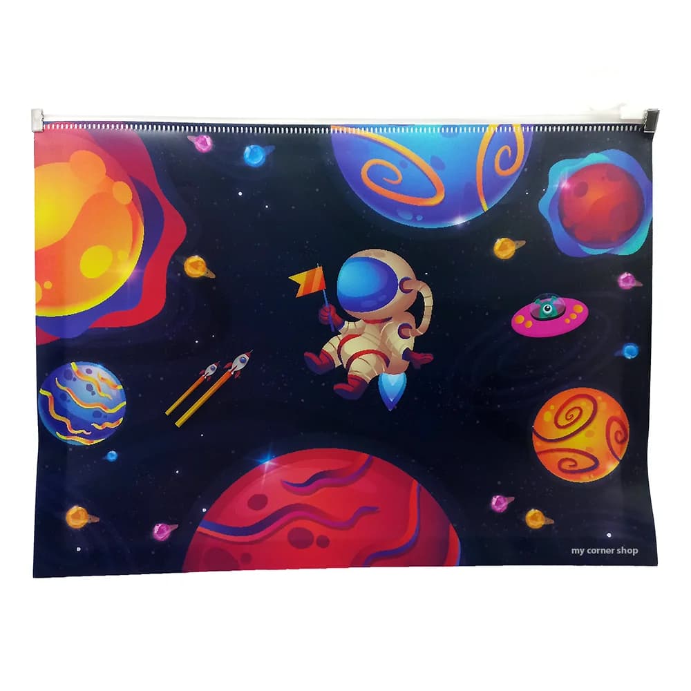 کاور زیپی مات فانتزی A4 کد 024